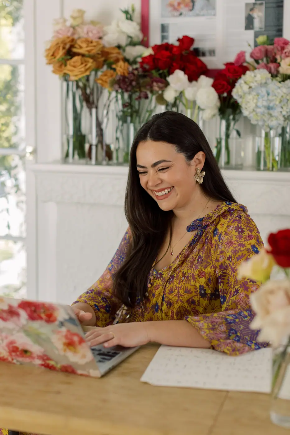 Floral design by Lovelia Floral