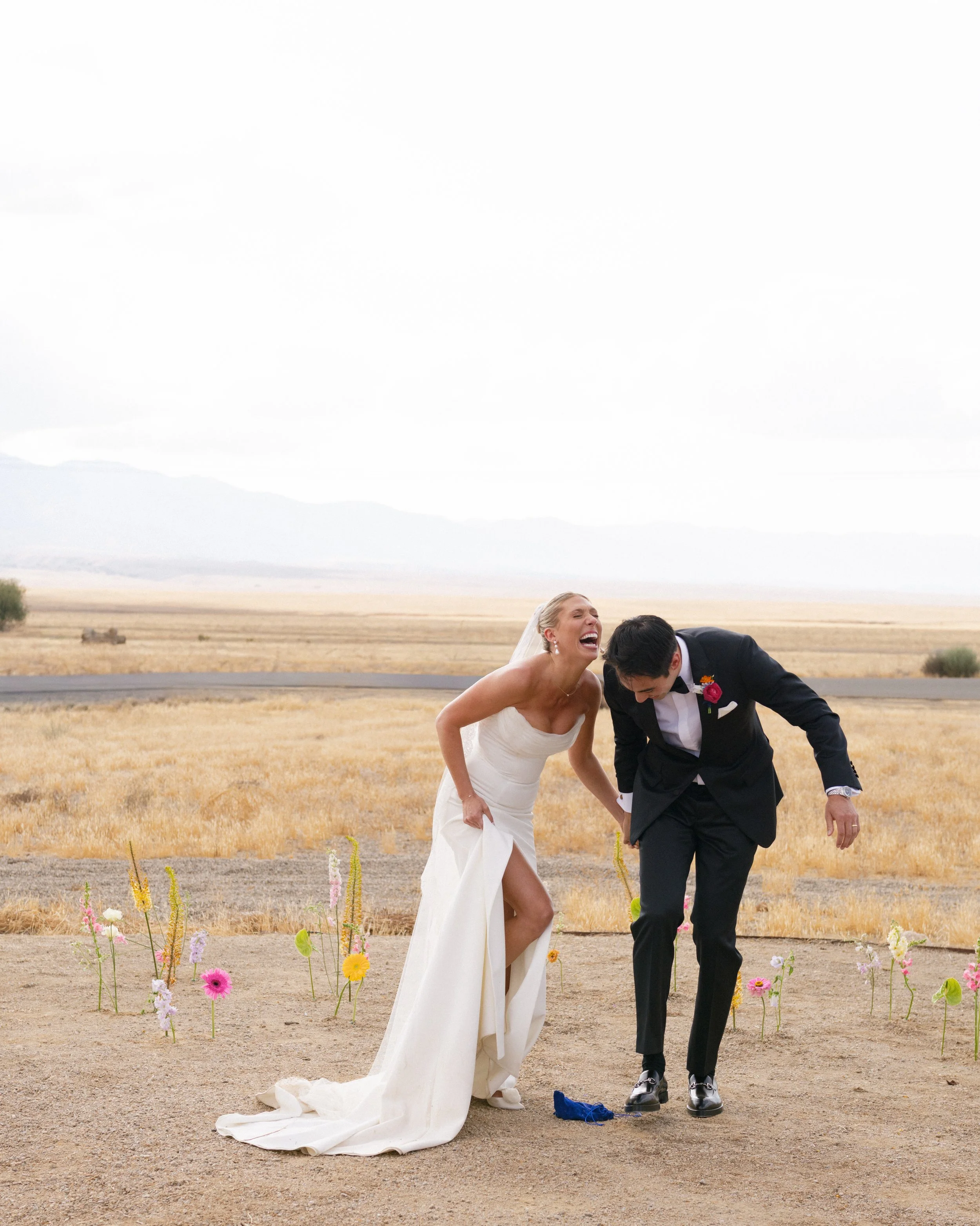 Wedding ceremony floral design